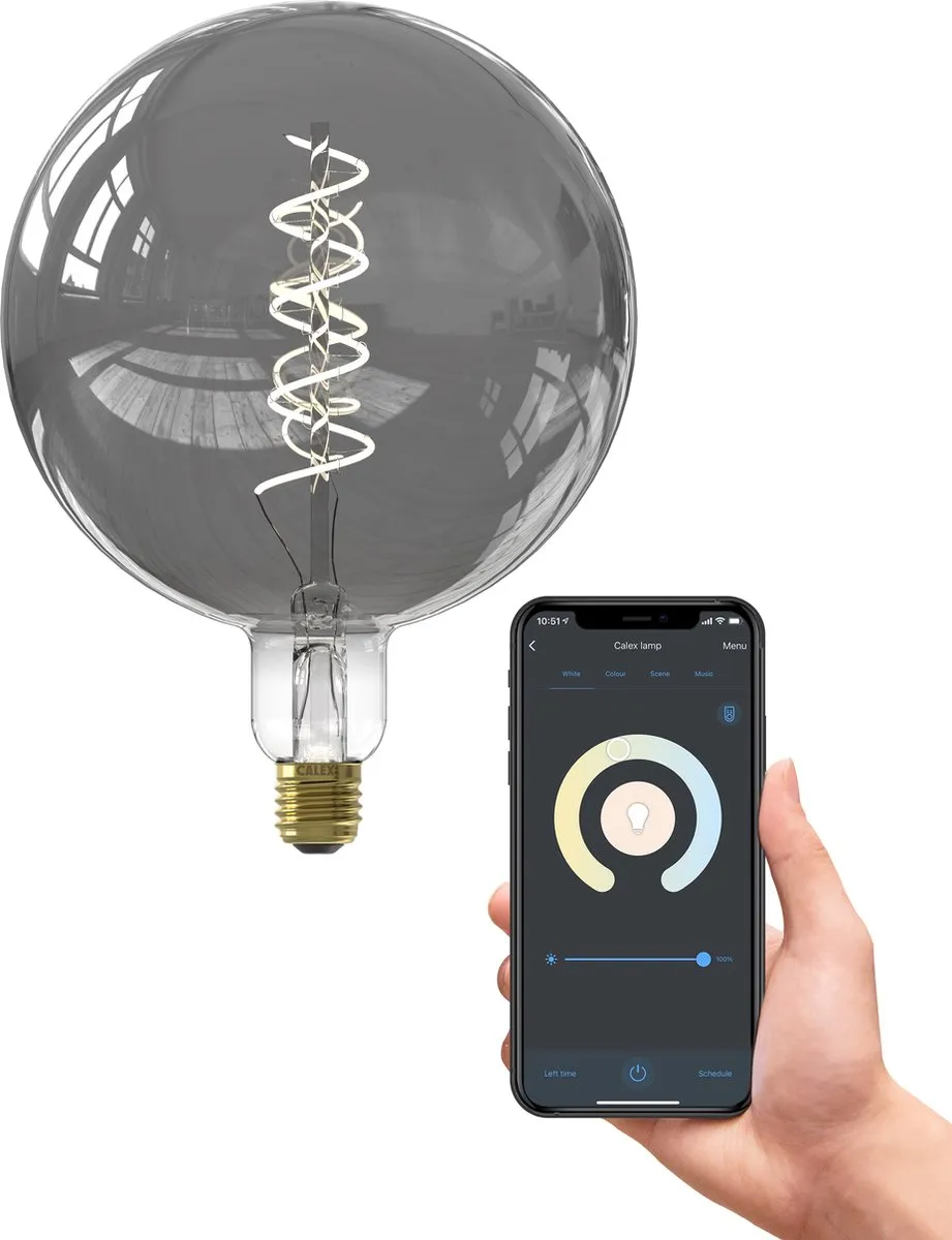 Calex Slimme LED Filament Lamp XXL 5W
