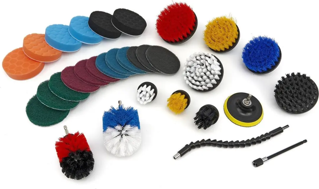 HBM Machines 10374 Schoonmaakborstel Set