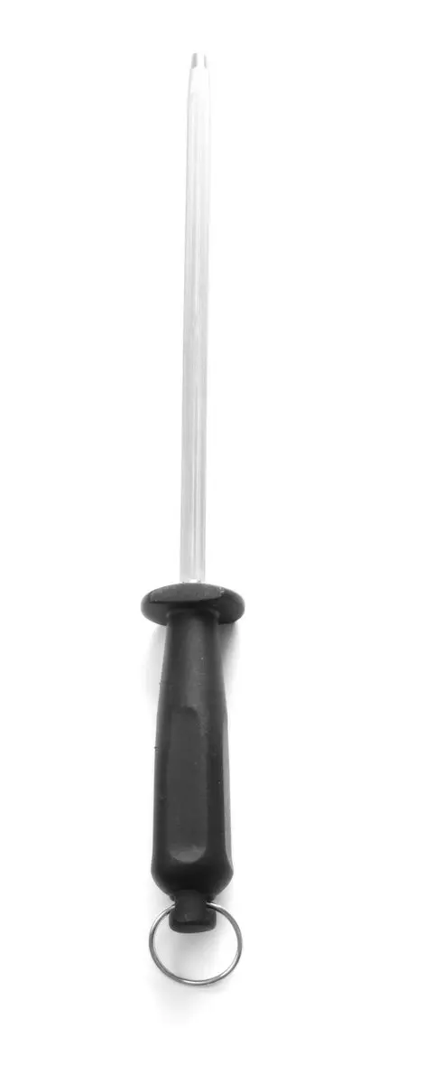 Hendi Aanzetstaal 350mm - Zwart Polypropyleen Heft