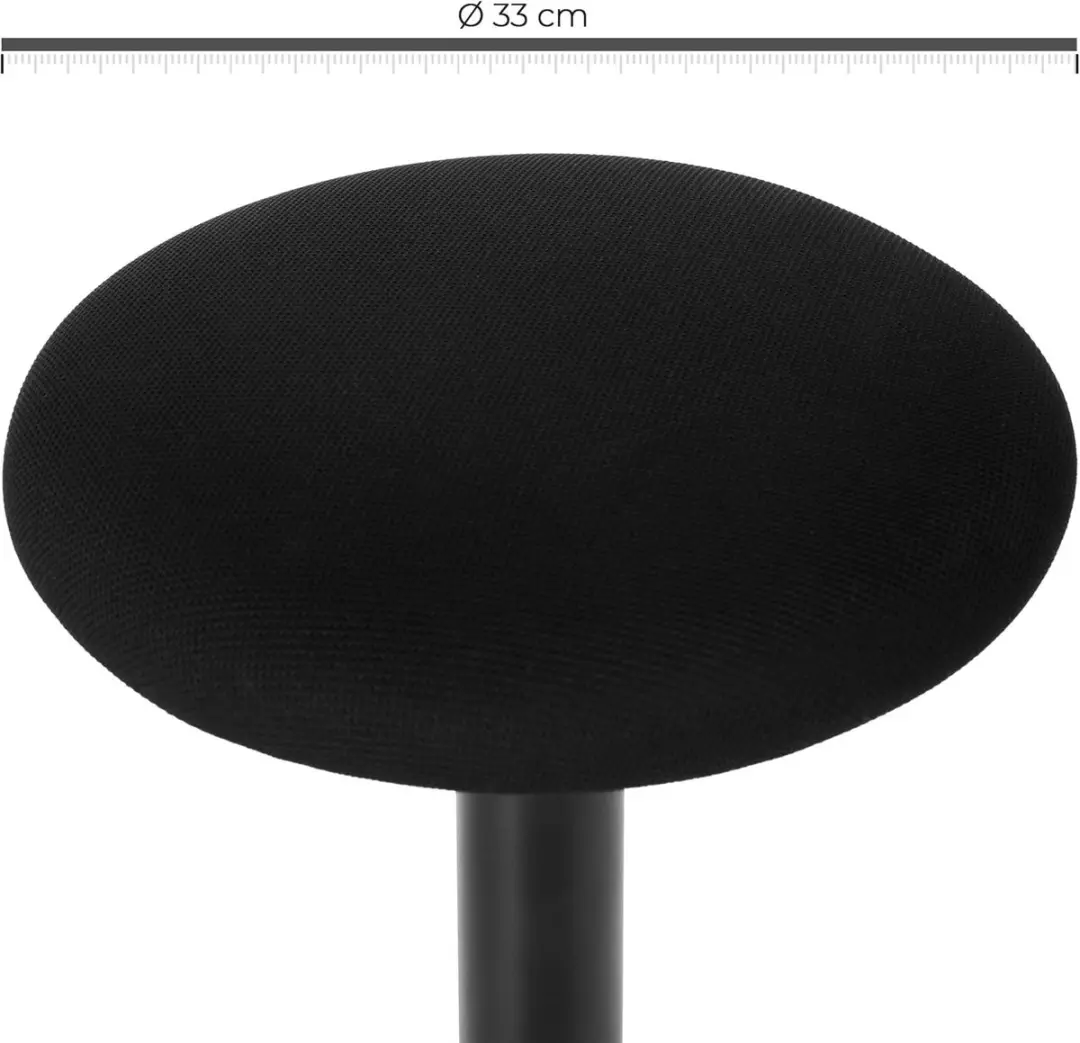 Songmics OSC05BK Bureaukruk - 56-81cm Zwart