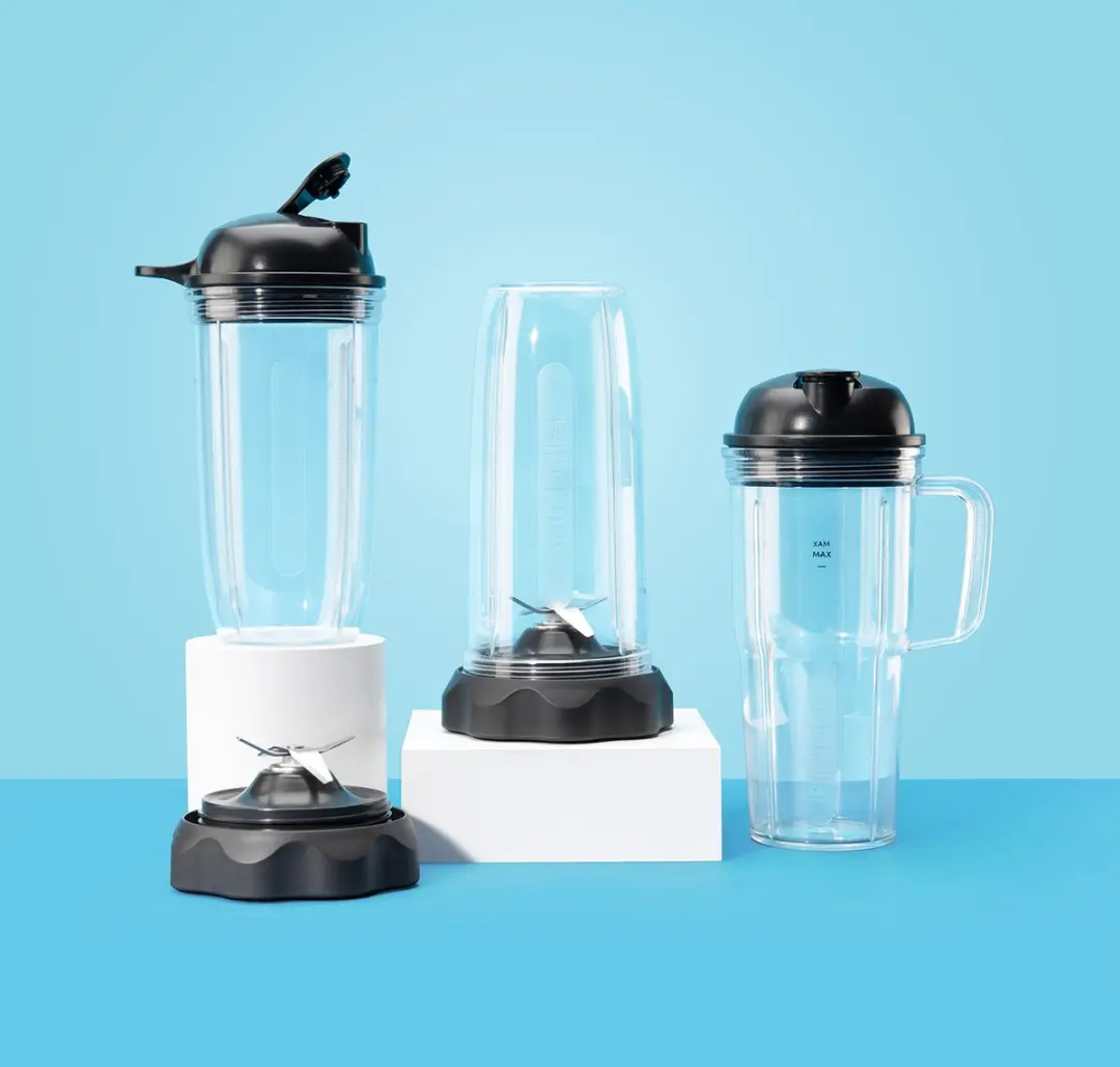 NutriBullet Combo Blender 1000W - 3 Drinkbekers & Pitcher 1,6L - Grijs