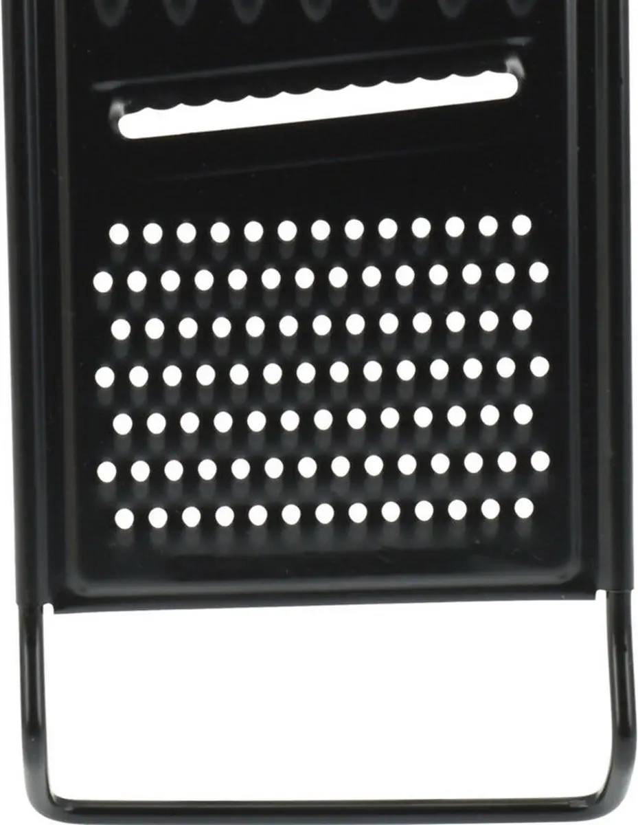 Excellent Houseware EH-24050 Keukenrasp - Zwart - 29x11cm