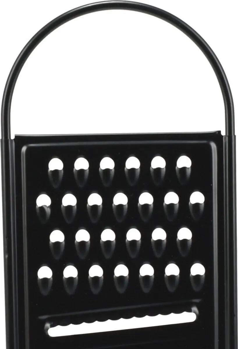 Excellent Houseware EH-24050 Keukenrasp - Zwart - 29x11cm