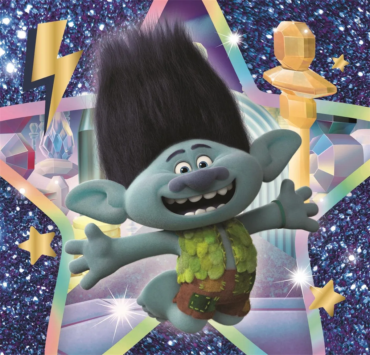 Clementoni Trolls 3 Puzzels 144 Stuks - 4+ jaar