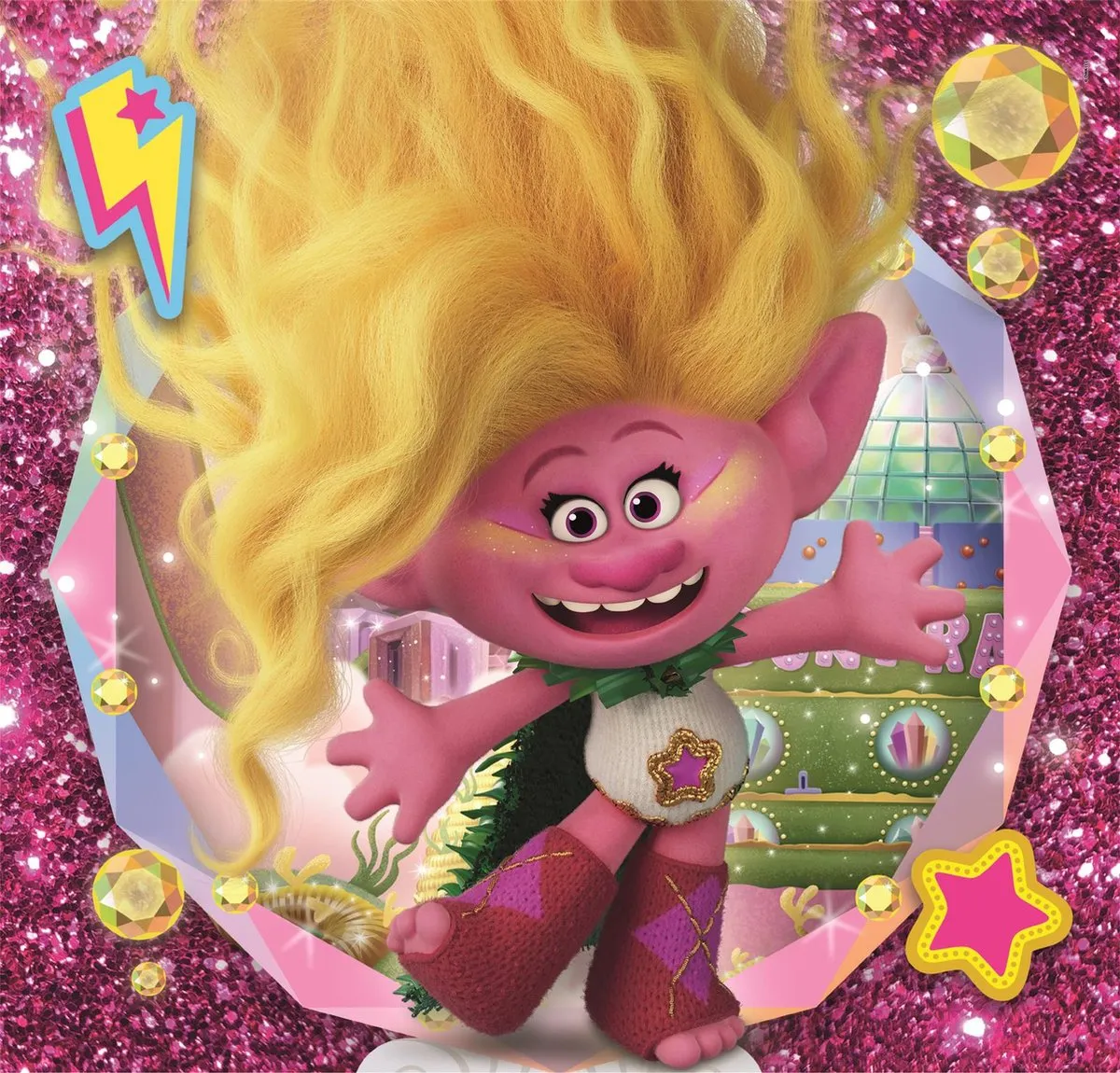 Clementoni Trolls 3 Puzzels 144 Stuks - 4+ jaar
