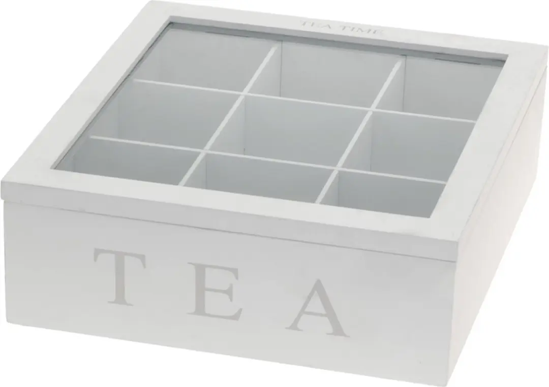 Excellent Houseware Theedoos 9-vaks