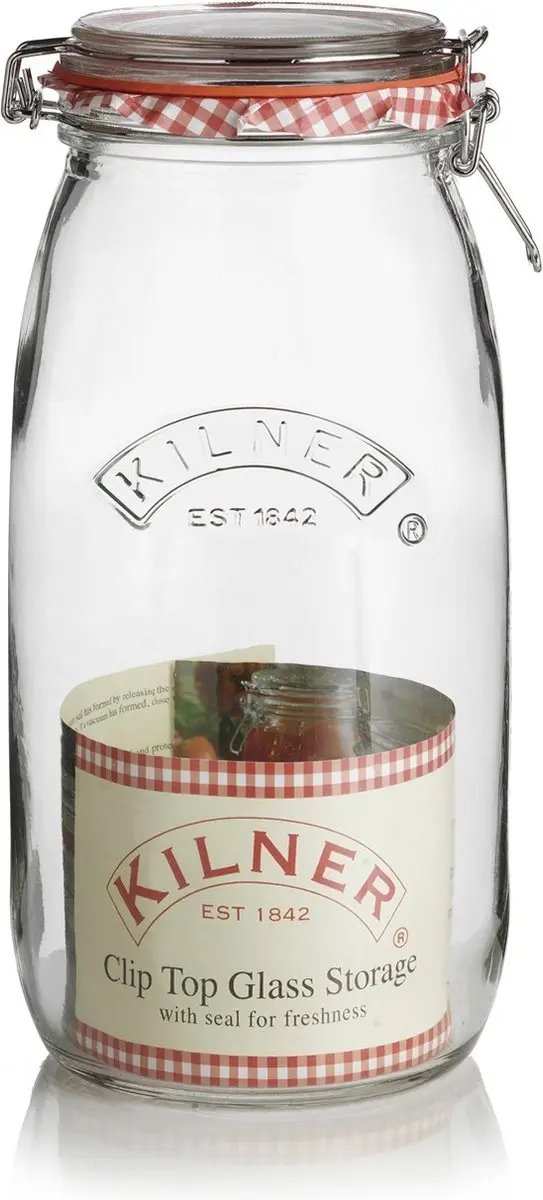 Kilner Ronde Weckpot 2L - Transparant