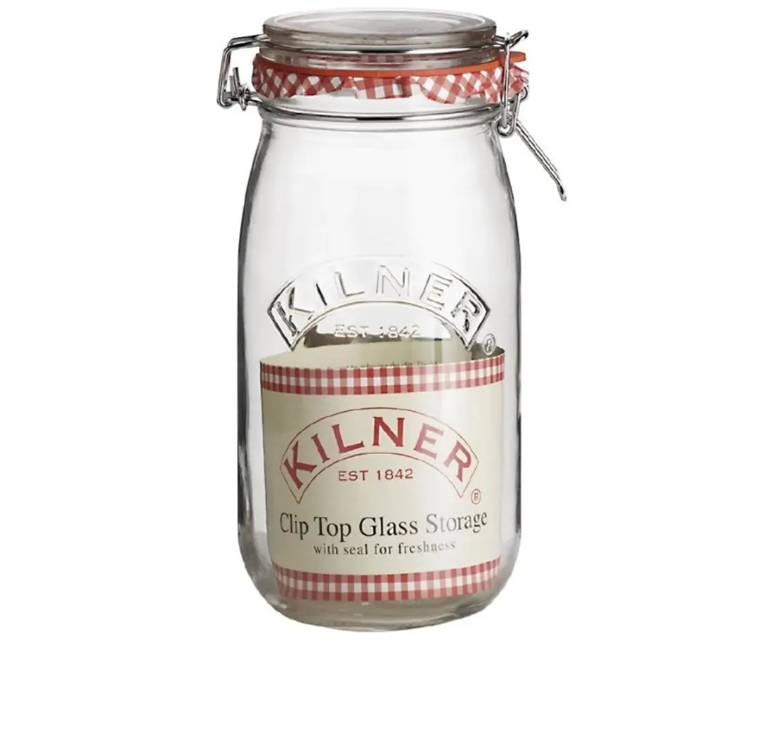 Kilner Ronde Weckpot 2L - Transparant