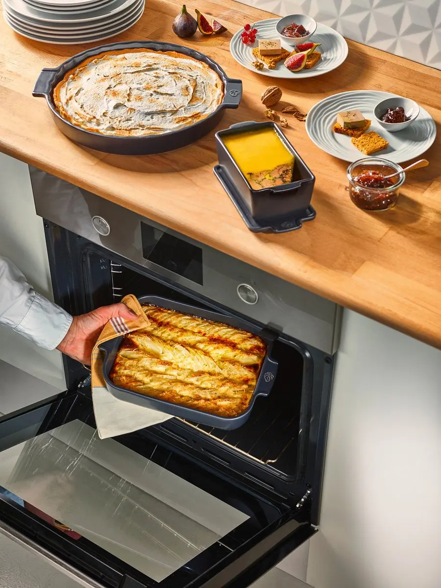 Peugeot Appolia Ovenschaal 32cm - Leisteen - 5.2L