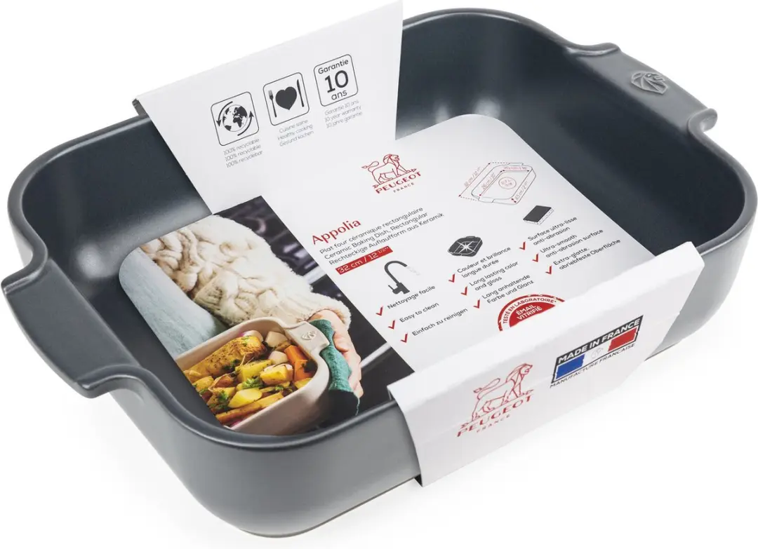Peugeot Appolia Ovenschaal 32cm - Leisteen - 5.2L