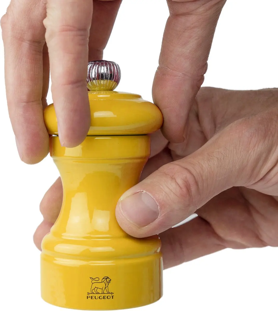Peugeot Bistro Zoutmolen 10cm - Saffraangeel - afbeelding 6 van 6