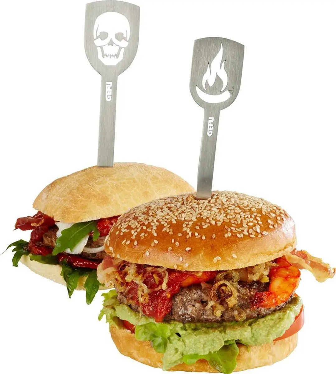 GEFU TORRO Hamburgerstokjes