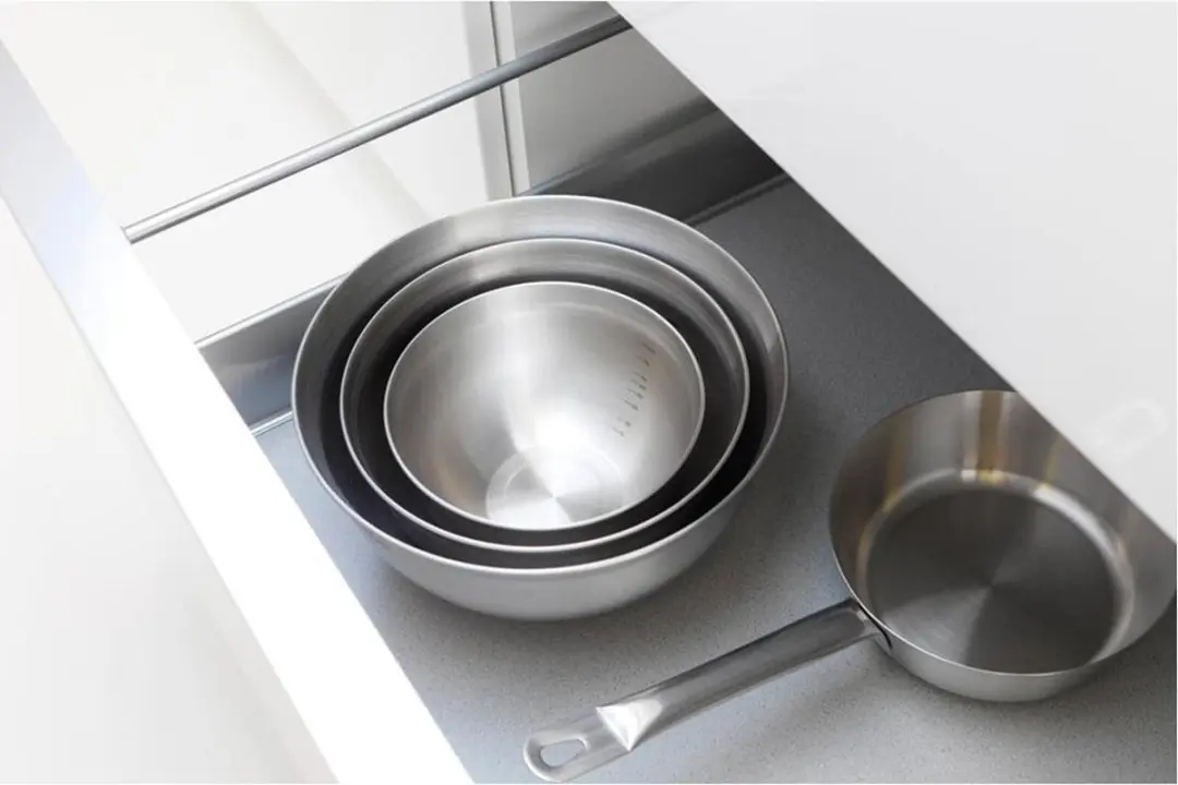 Brabantia Profile Beslagkom 3L - Matt Steel/Zwart - afbeelding 6 van 6