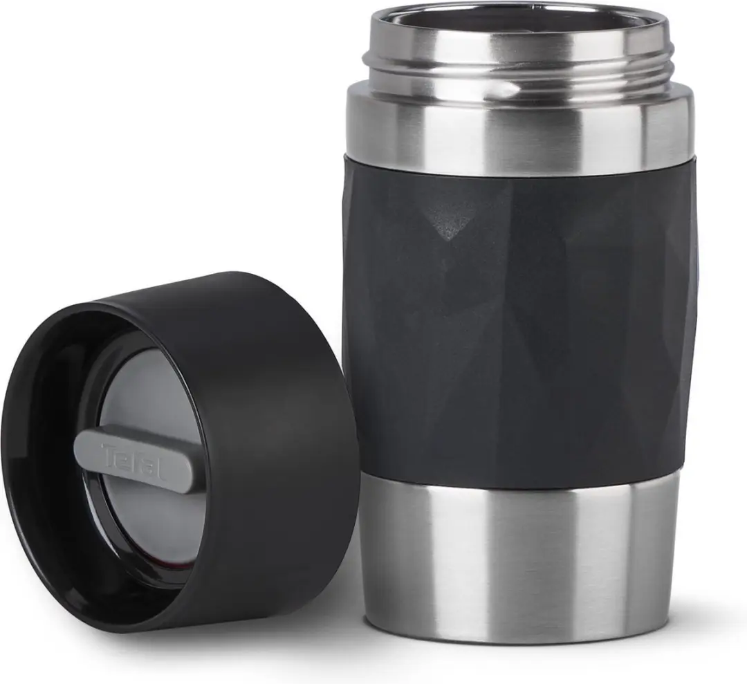 Tefal Compact N2160110 Travel Mug 300ml - Zwart - afbeelding 6 van 6