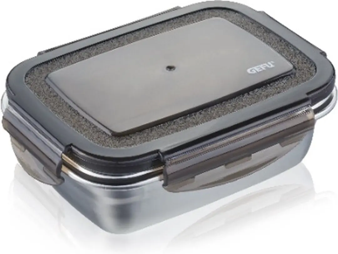 GEFU Preppo Vershoudbox 3-delig - 1.8L per stuk - Zilver - afbeelding 6 van 6