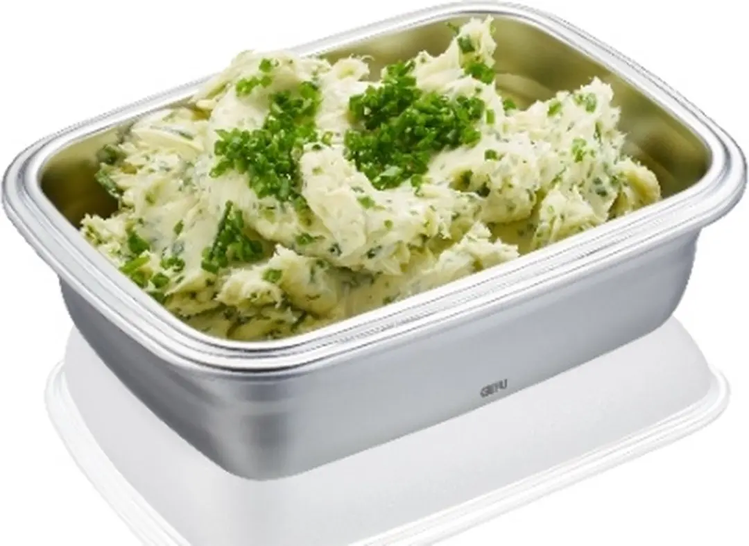 GEFU Preppo Vershoudbox 3-delig - 1.8L per stuk - Zilver