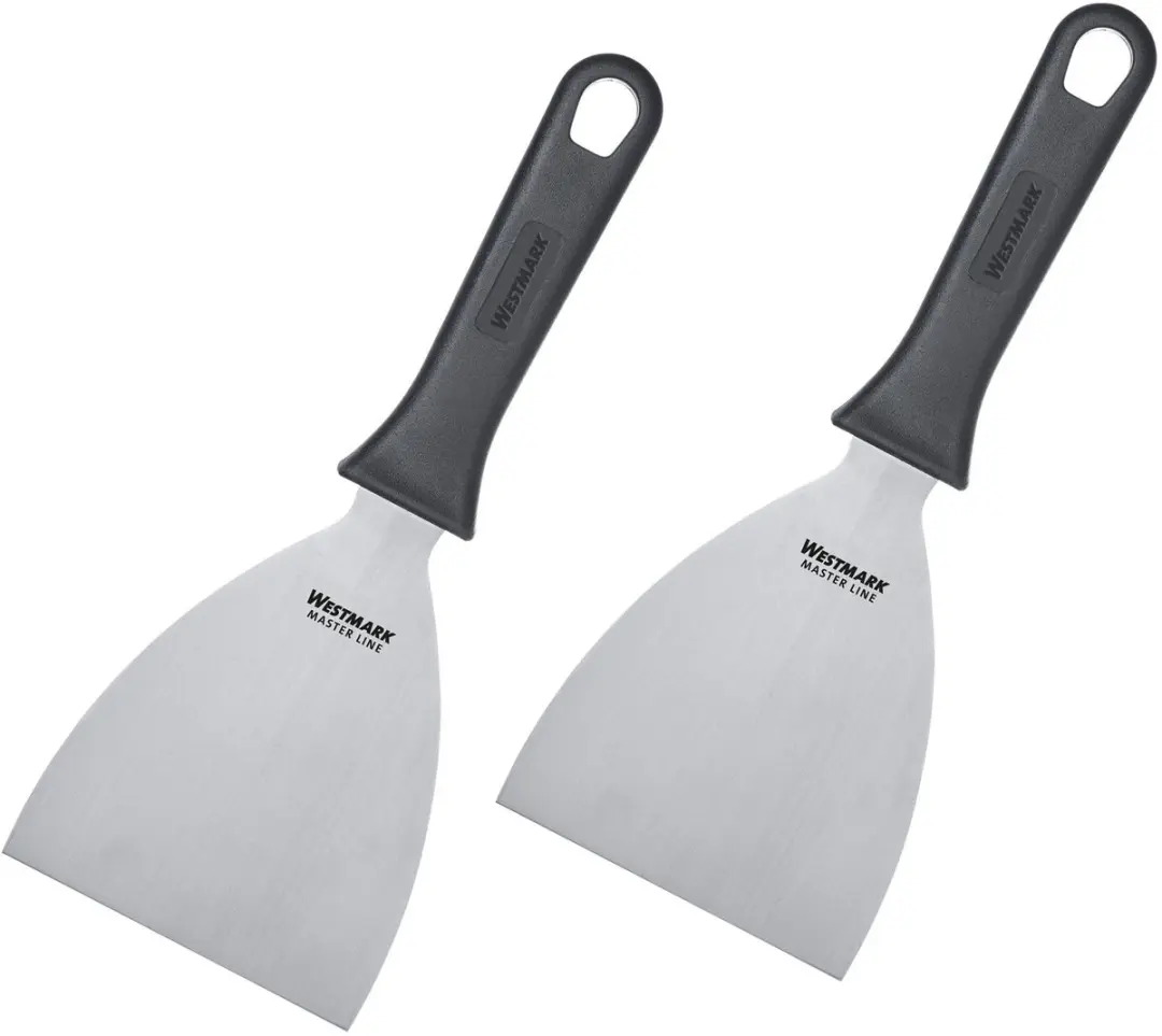 Westmark Master Line Schraper/Grillspatel 10x13cm - 2 Stuks
