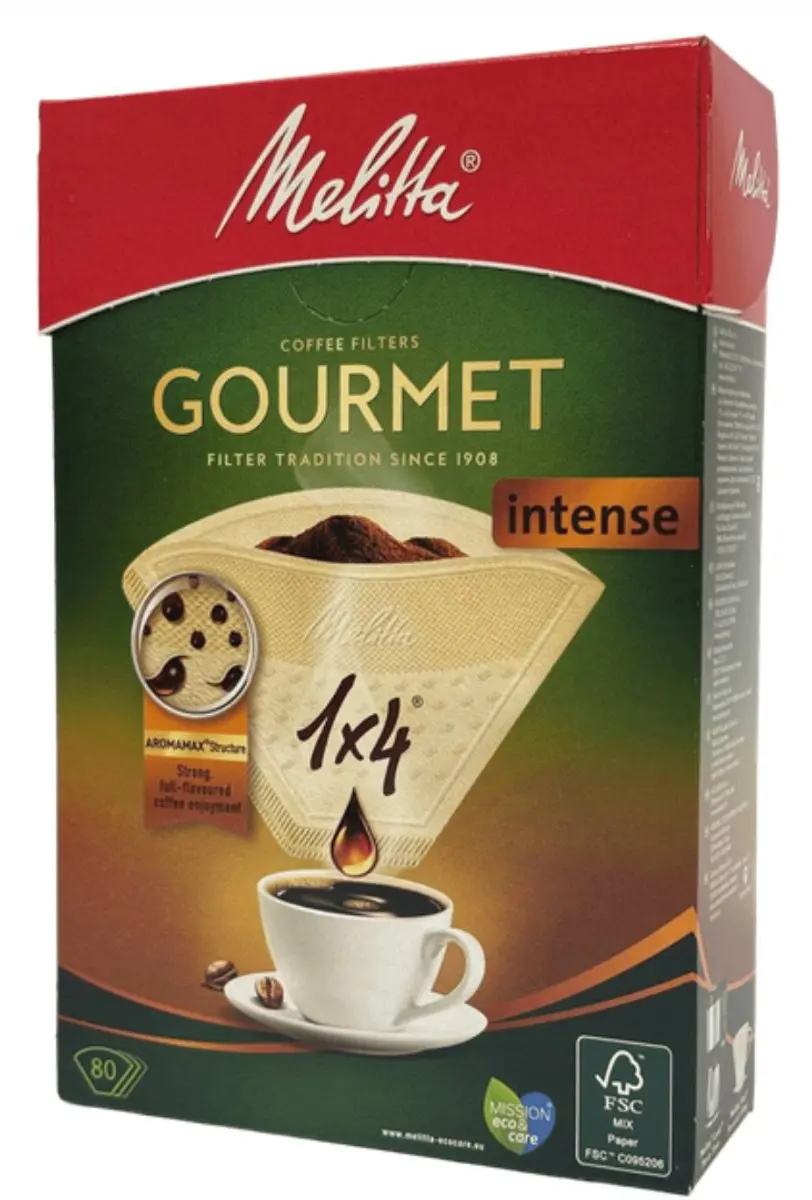 Melitta Gourmet Intense Koffiefilters 80 Stuks