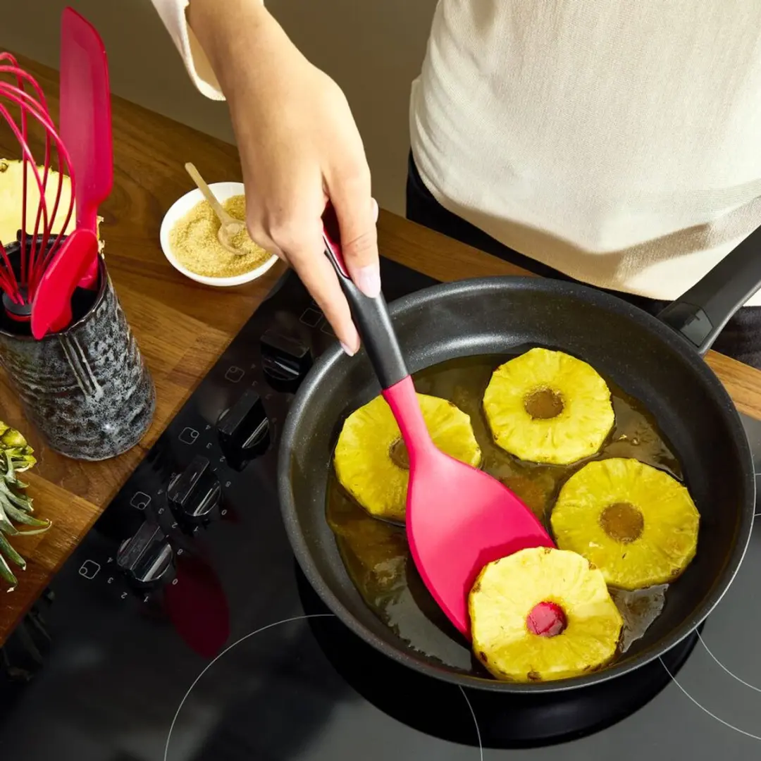 Tefal Ingenio Plus Flexibele Spatel - Rood & Zwart