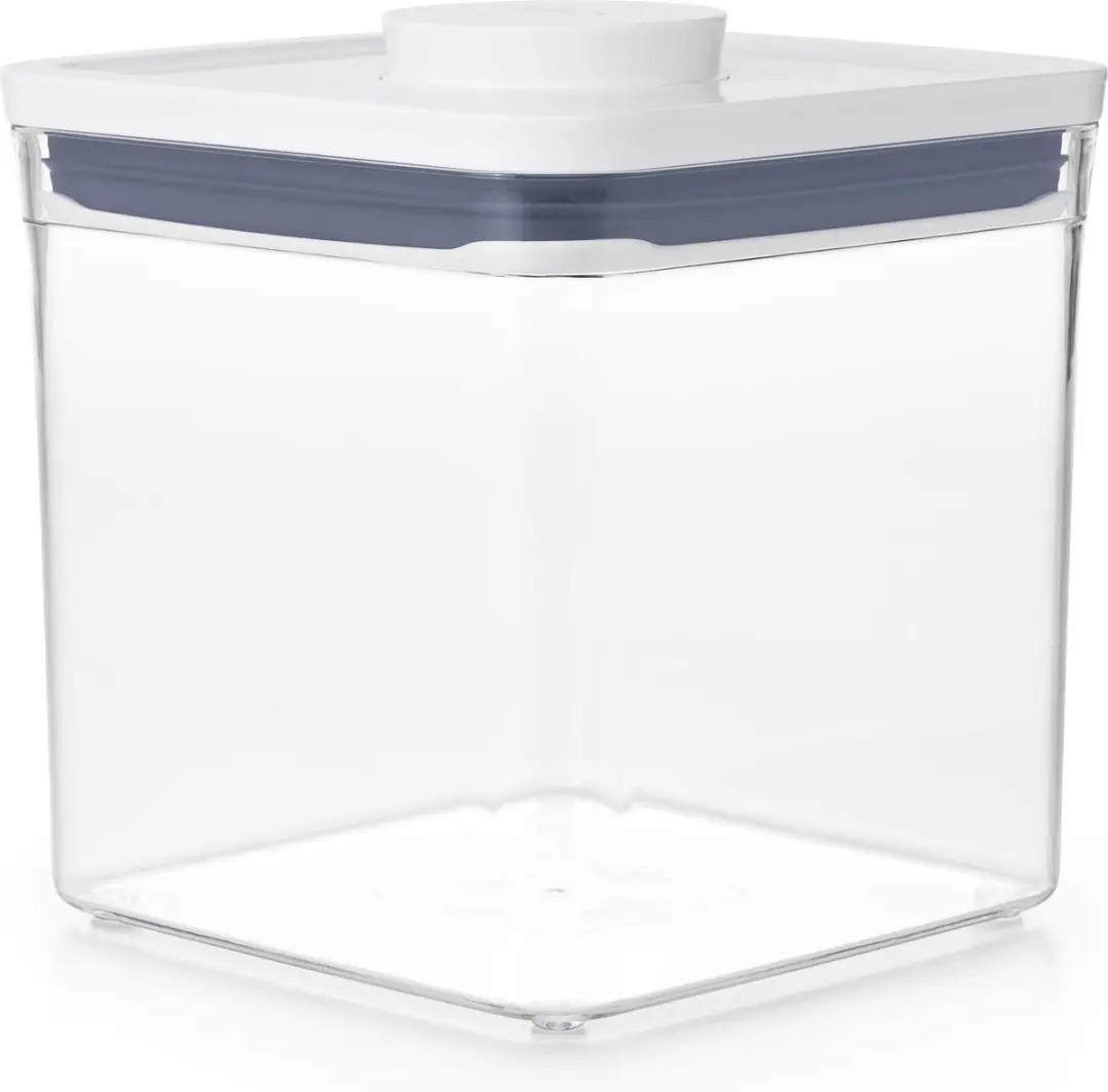 OXO POP Voorraadbus Groot Laag 2,6L - Transparant