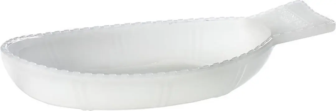 Serax Paola Navone Diepe Visschotel Jade Wit 26x14x4,7cm