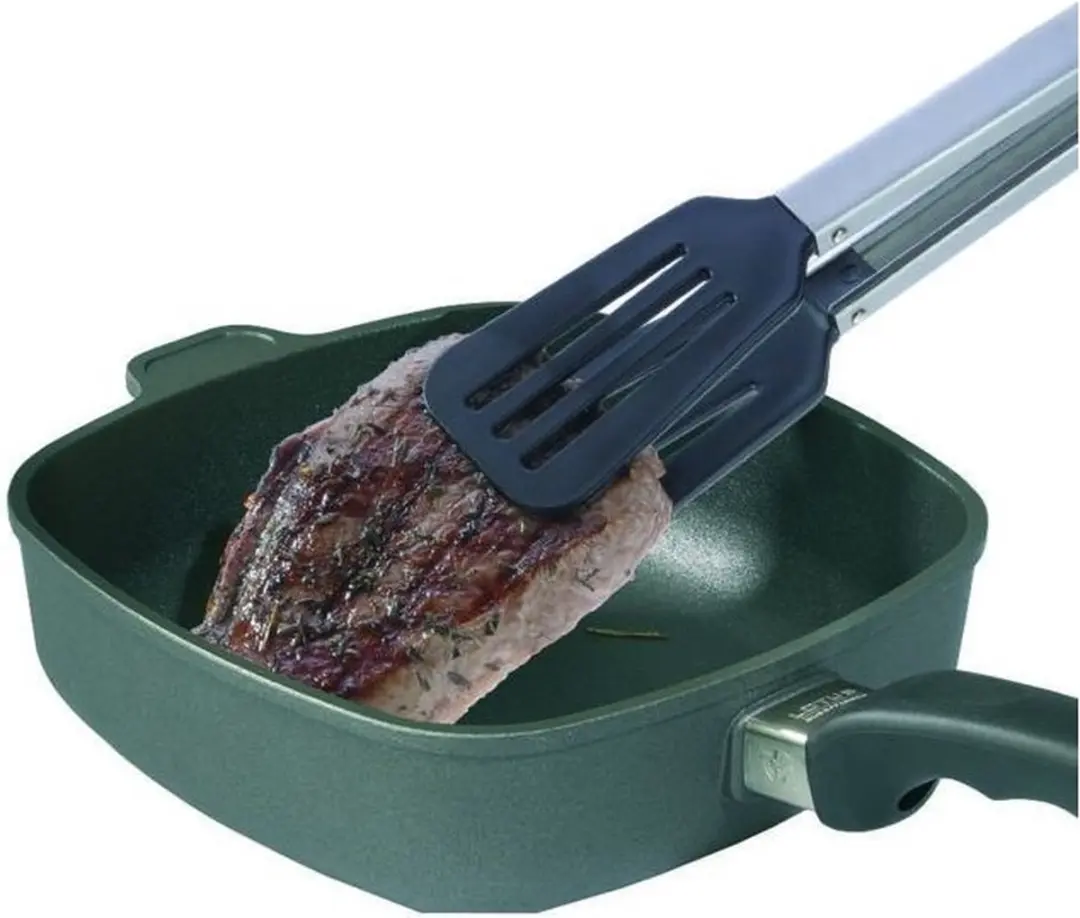 Westmark Serveertang Comfort Silicone Maxi 34cm - RVS/Zwart