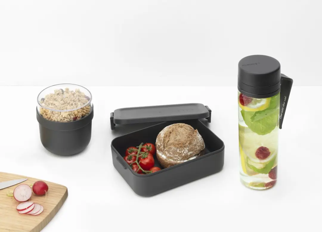 Brabantia Make & Take Ontbijtset 3-delig - Dark Grey