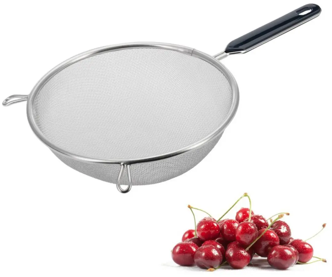 Westmark Keuken Vergiet 18cm - 2 Stuks - Zwart/Zilver