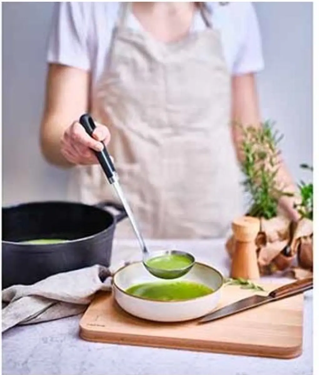 Cosy&Trendy Pollepel Delish Zwart - RVS