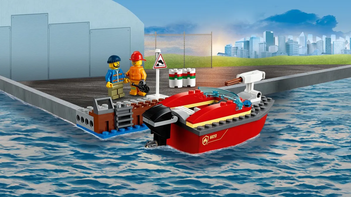 LEGO City Brand aan de Kade 60213 - 97 Stukken - 2 Minifiguren