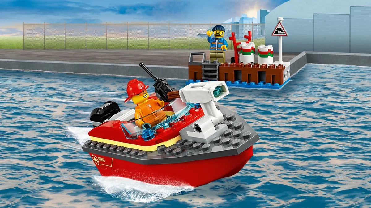 LEGO City Brand aan de Kade 60213 - 97 Stukken - 2 Minifiguren