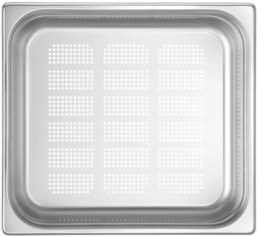 HENDI Gastronormbak 802328 - 9L - 100mm - Geperforeerd RVS