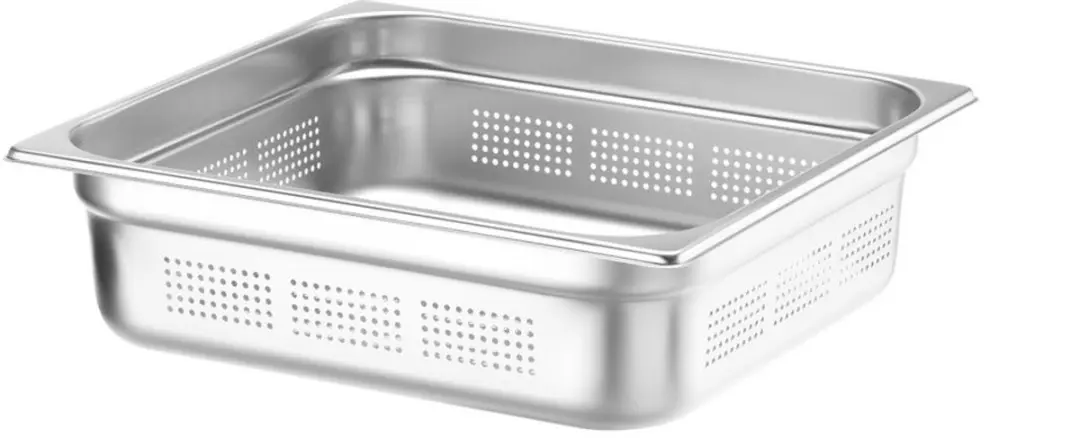HENDI Gastronormbak 802328 - 9L - 100mm - Geperforeerd RVS