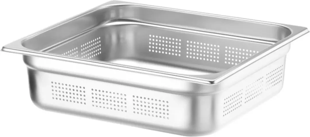 HENDI Gastronormbak 802328 - 9L - 100mm - Geperforeerd RVS - afbeelding 6 van 6