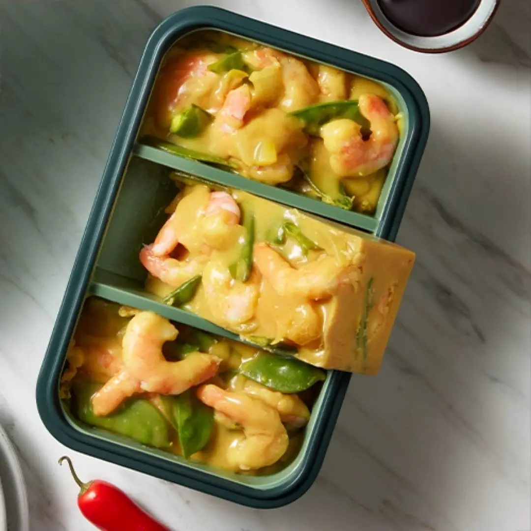 Bourgini Frosti Bits Siliconen Meal Prep Bakjes 3x425ml - 3 Stuks