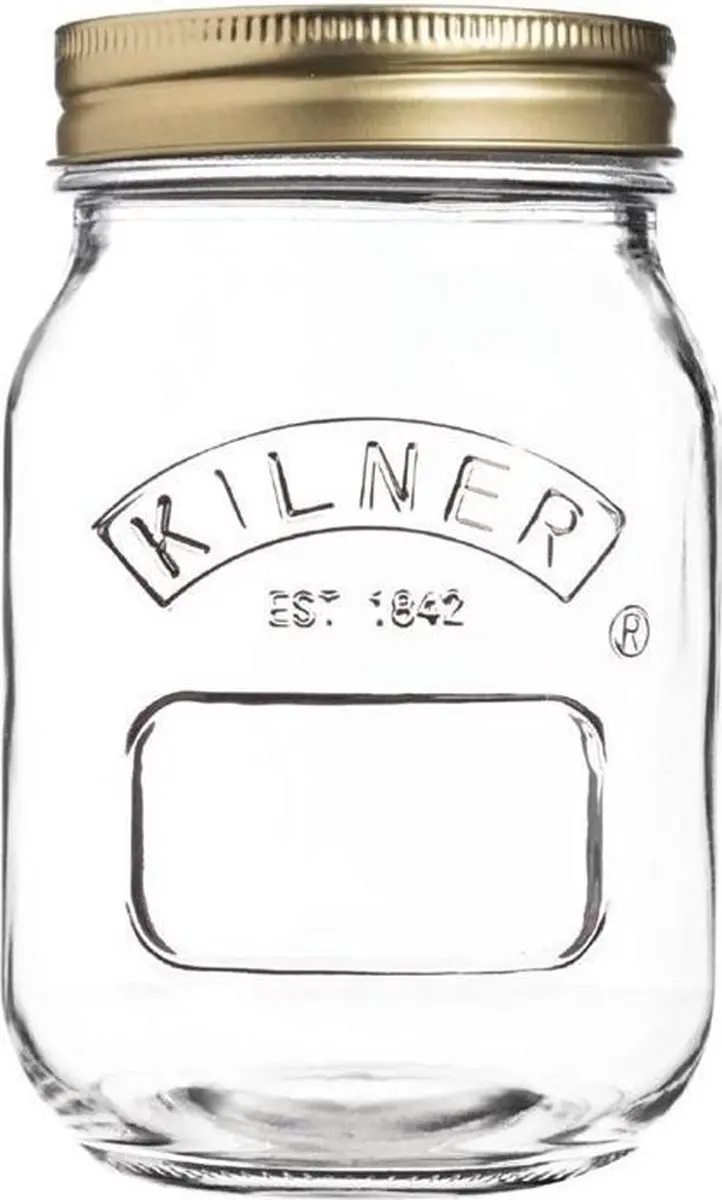 Kilner Weckpot Schroefdeksel 500ml - Goud - afbeelding 6 van 6