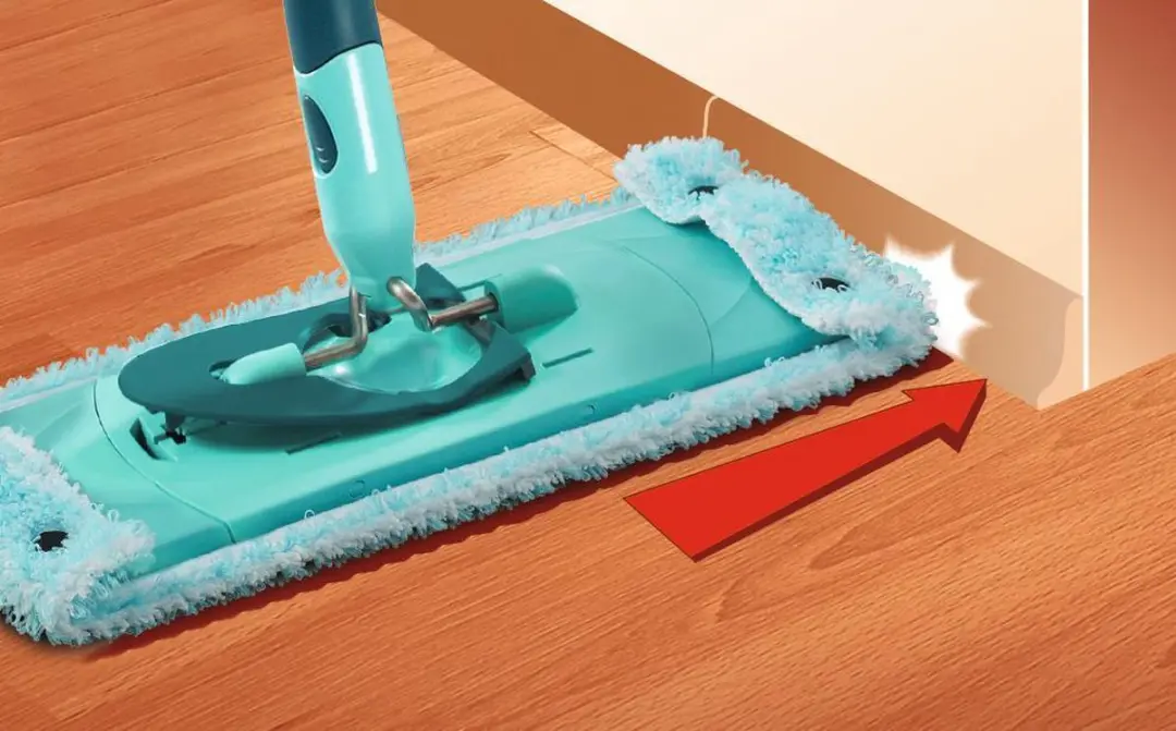 Leifheit Clean Twist XL Vervangingsdoek - 42cm - Wit/Turquoise
