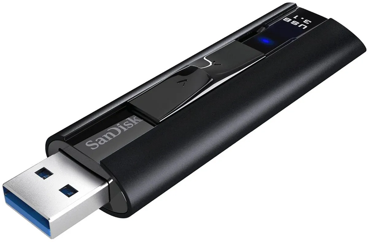 SanDisk Extreme Pro SDCZ880-256G-G46 USB Stick 256GB - Zwart