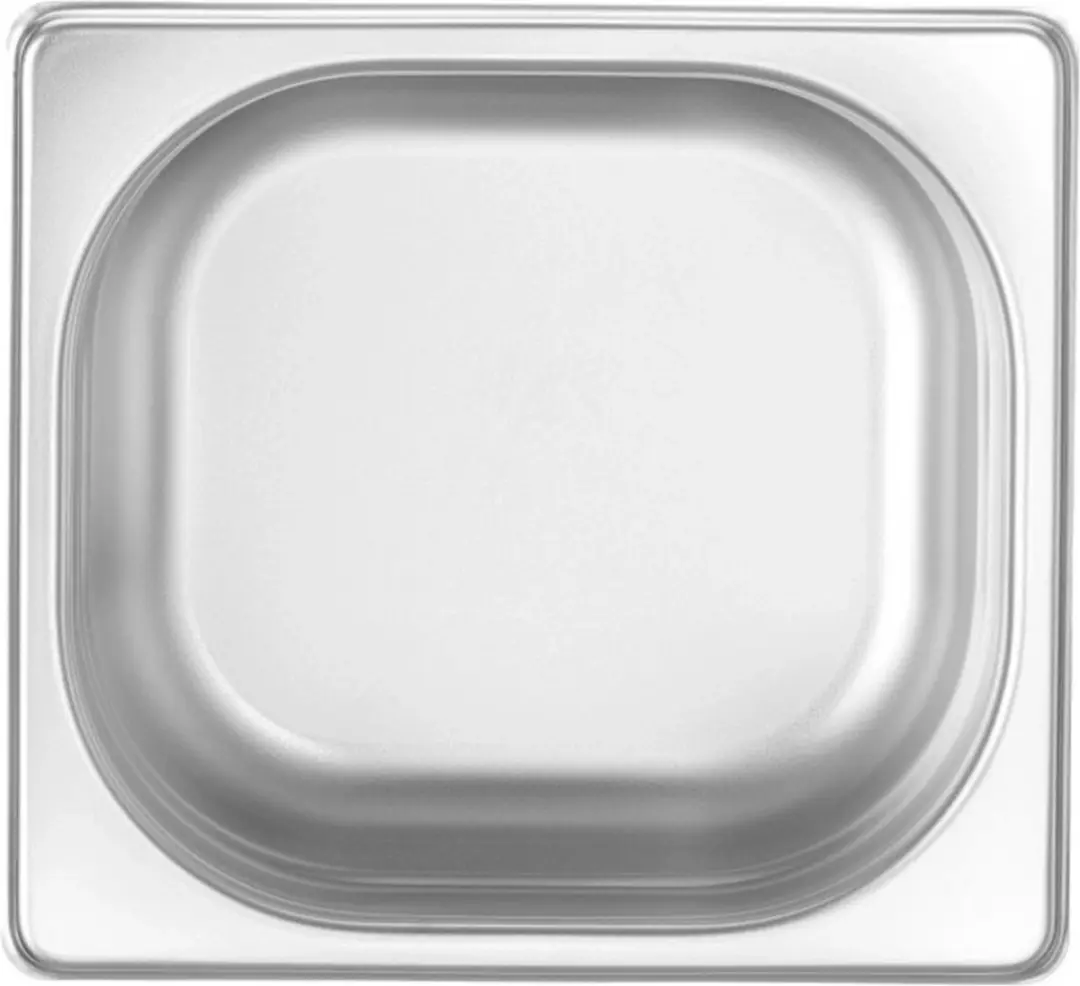 HENDI Gastronormbak 1L - 65mm Roestvrij Staal