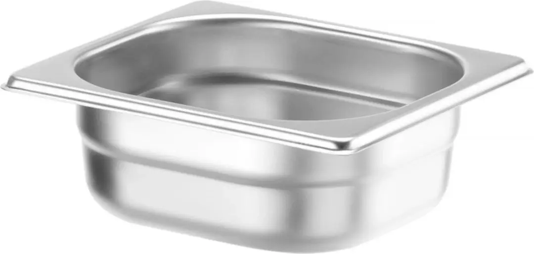 HENDI Gastronormbak 1L - 65mm Roestvrij Staal