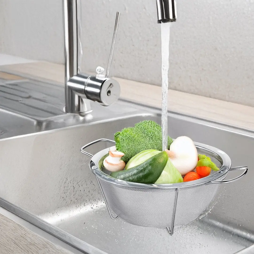Westmark Staande Zeef 22cm - Zilver