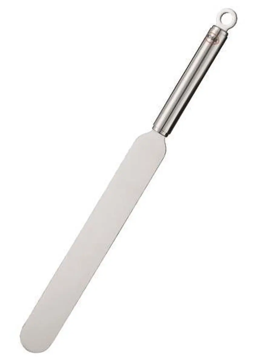 Rösle Streich-Palette Glaceermes - Roestvrijstaal - Zilver
