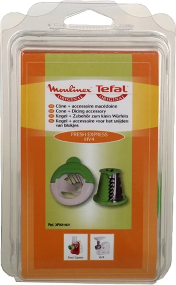 Moulinex Macedonië Kegel XF921501 - Metallic/Geel
