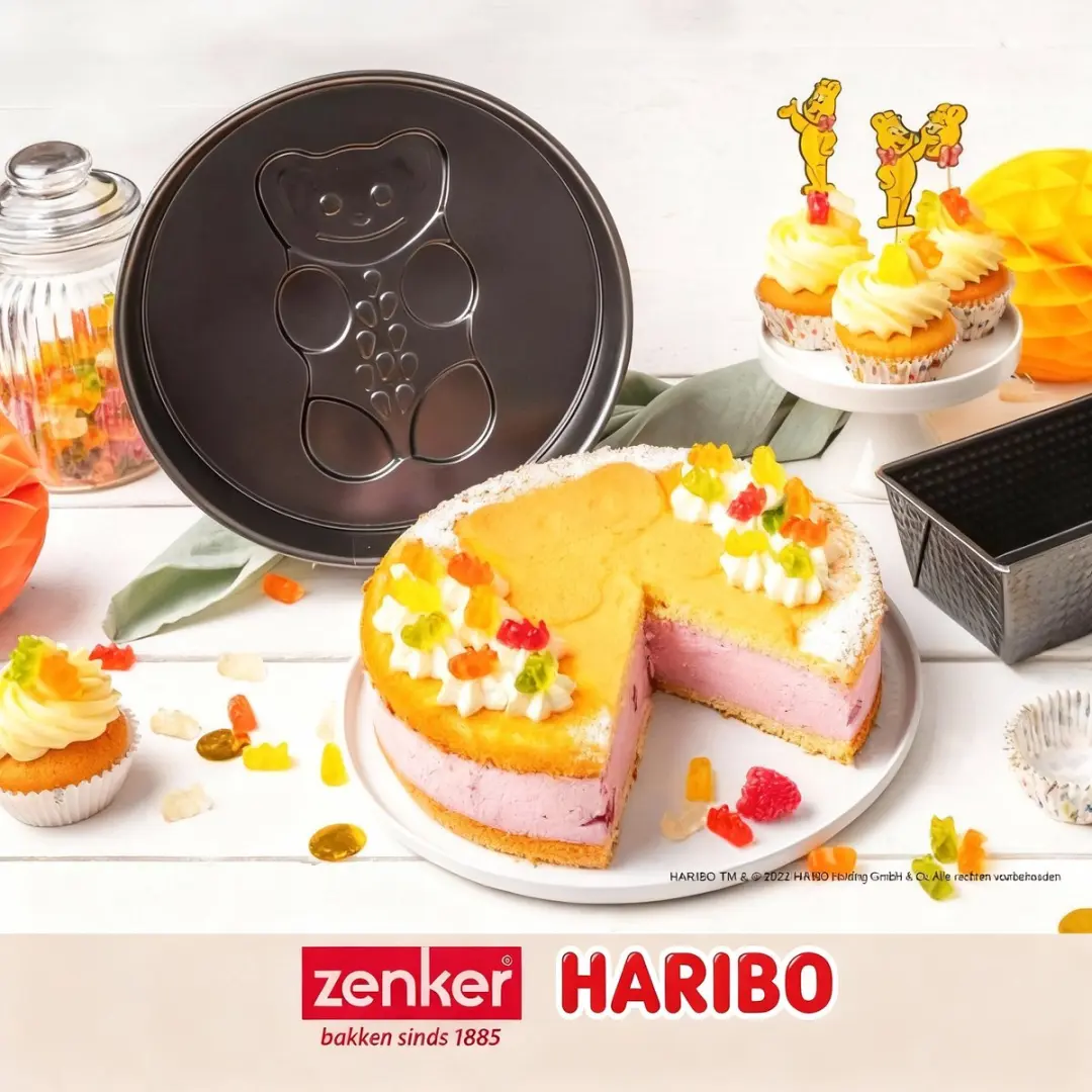 Zenker Haribo Springvorm 26cm - Zwart