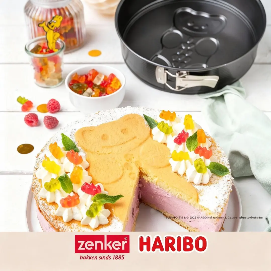 Zenker Haribo Springvorm 26cm - Zwart