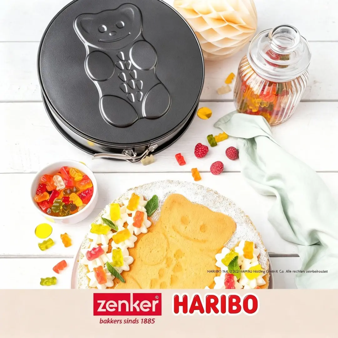 Zenker Haribo Springvorm 26cm - Zwart