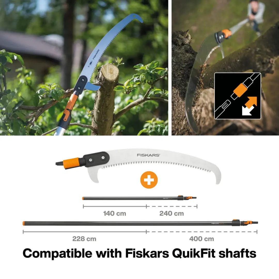 Fiskars Quikfit Telescoopsteel 1000666 - 240cm
