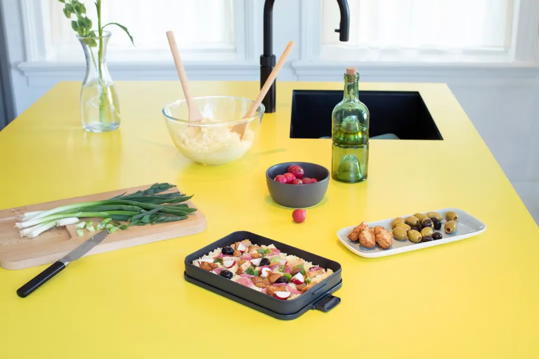 Brabantia Make & Take Lunchbox 1.1L - 2-delig - Dark Grey - afbeelding 6 van 6