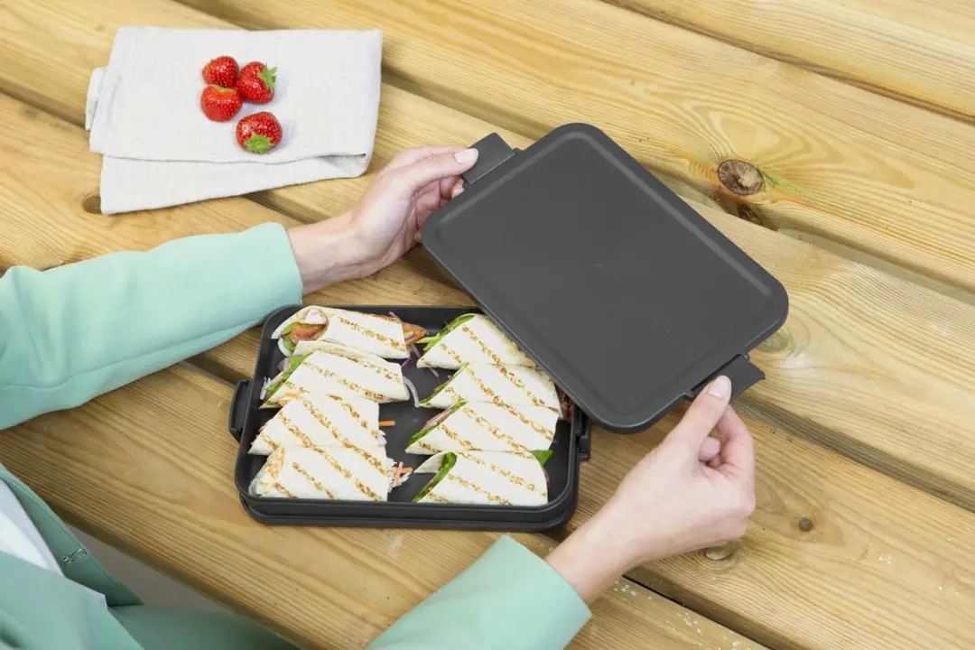 Brabantia Make & Take Lunchbox 1.1L - 2-delig - Dark Grey