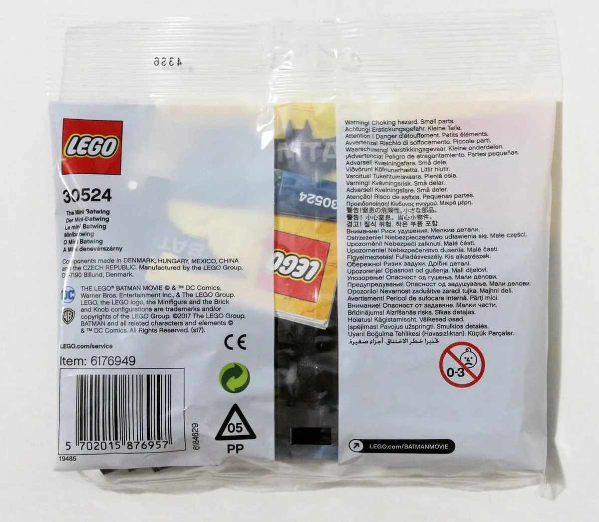 LEGO The Batman Movie Mini Batwing 30524 - 80 Stukken - Zwart/Rood